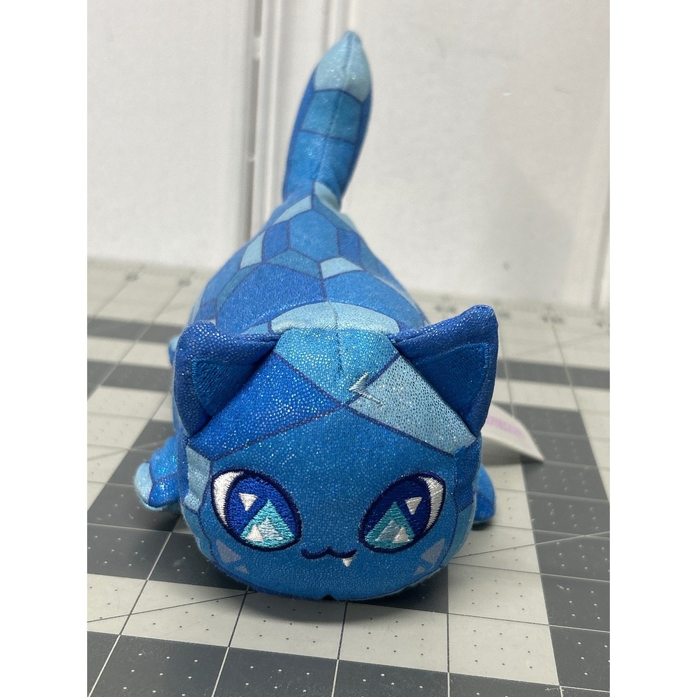 Aphmau MeeMeows Plush 6" Blue Diamond Cat Celestial Anime Gaming Toy